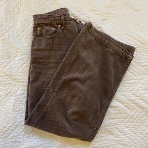 Urban Outfitters/BDG Brown High Waisted Flare Corduroy Pants (27)